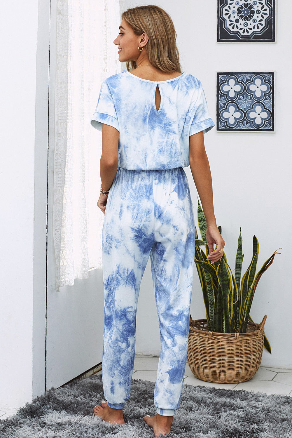 Tie-dye Jumpsuit