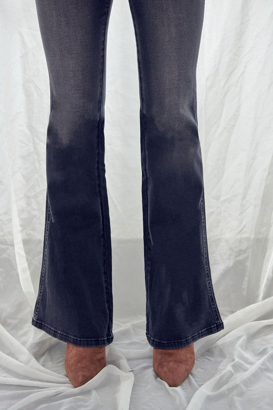 Kancan High Rise Flared Leg Jeans